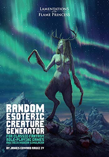 Random Esoteric Creature Generator for Classic Fantasy Rpgs & Their Modern Simulacra